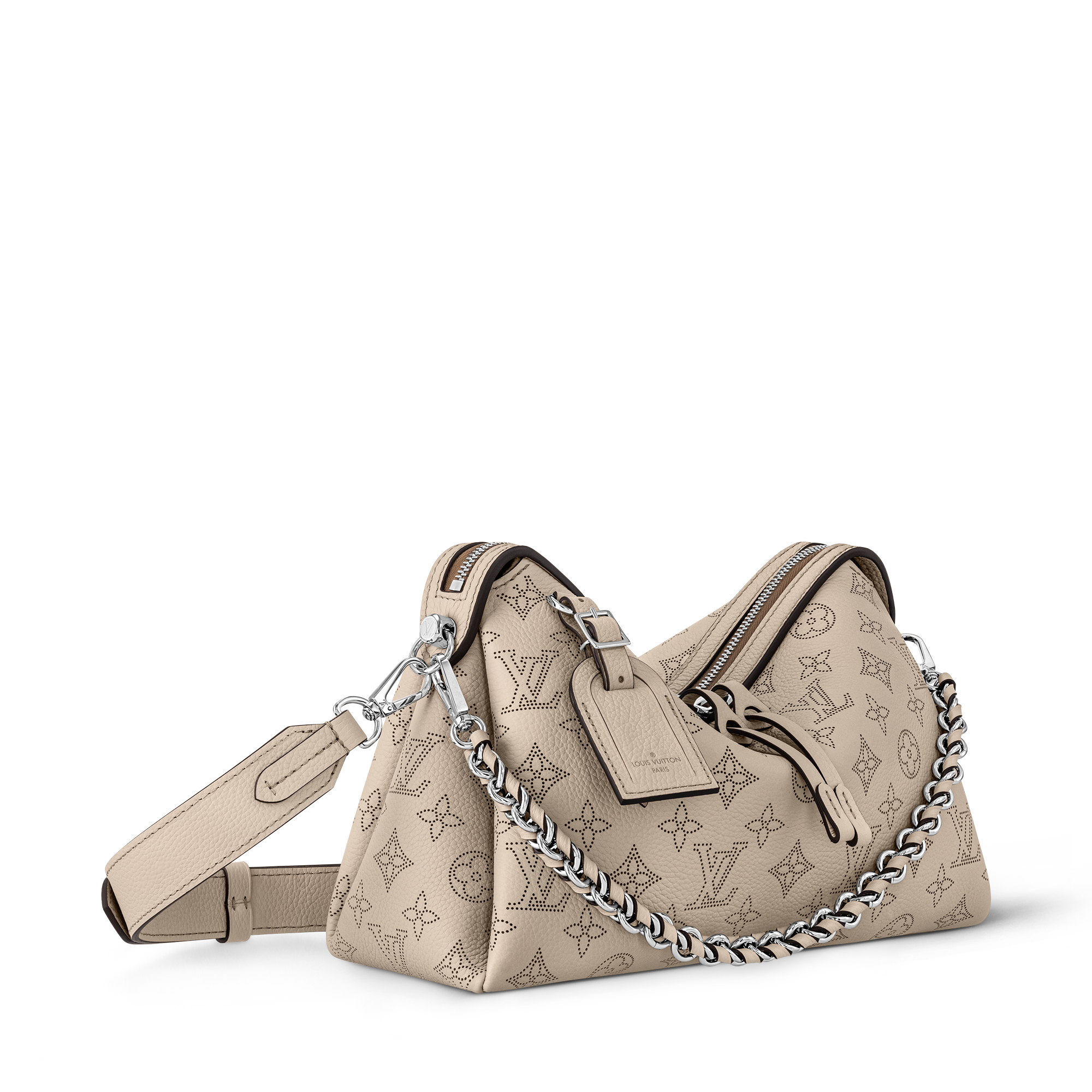 Hand It All PM Bag - Luxury Mahina Leather Beige | LOUIS VUITTON